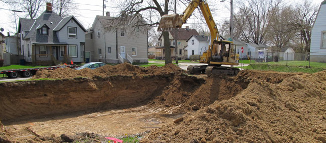 Wisconsin grading and excavation by Jeff Wendt